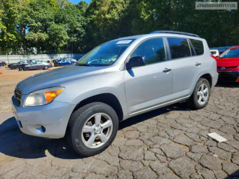 JTMZD33VX85111125 — 2008 Toyota RAV4, Задняя часть, фото до ремонта