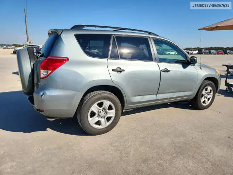 2008 Toyota Rav4 Base VIN JTMBD33V486067635 фото 3
