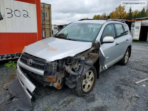 2T3BF33V29W015771 — 2009 Toyota RAV4, Передняя часть, фото до ремонта