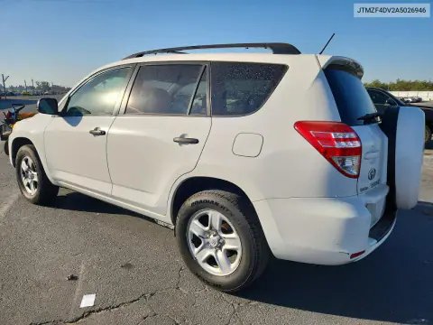 2010 Toyota Rav4 Base VIN JTMZF4DV2A5026946 фото 2