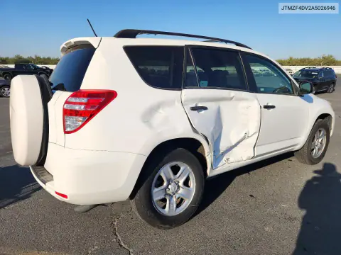 2010 Toyota Rav4 Base VIN JTMZF4DV2A5026946 фото 3