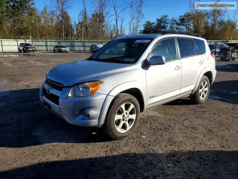 JTMDF4DVXAD029366 — 2010 Toyota RAV4, Передняя часть, фото до ремонта