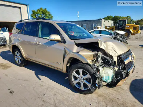 2010 Toyota Rav4 Limited VIN 2T3DF4DV0AW073170 фото 4