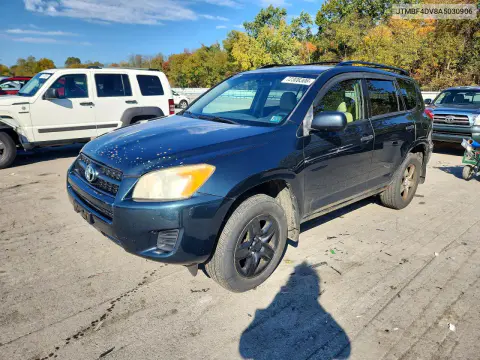 JTMBF4DV8A5030906 — 2010 Toyota RAV4, Задняя часть, фото до ремонта