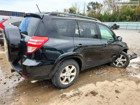 2010 Toyota Rav4 Limited VIN 2T3DF4DV3AW031379 фото 3