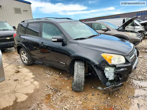 2010 Toyota Rav4 Limited VIN 2T3DF4DV3AW031379 фото 4