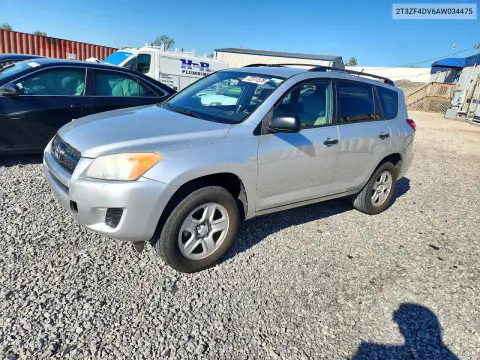 2T3ZF4DV6AW034475 — 2010 Toyota RAV4, Повреждения со всех сторон, фото до ремонта