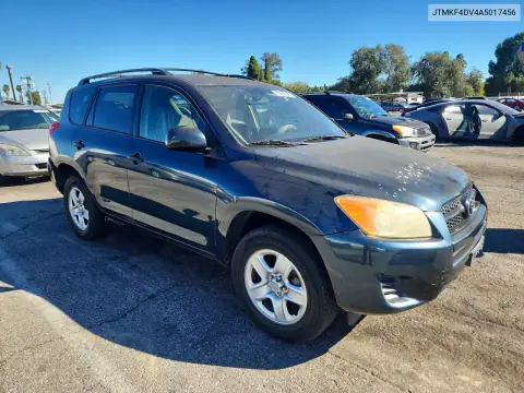 JTMKF4DV4A5017456 — 2010 Toyota RAV4, фото 4 с аукциона Copart 16.10.2026, Задняя часть