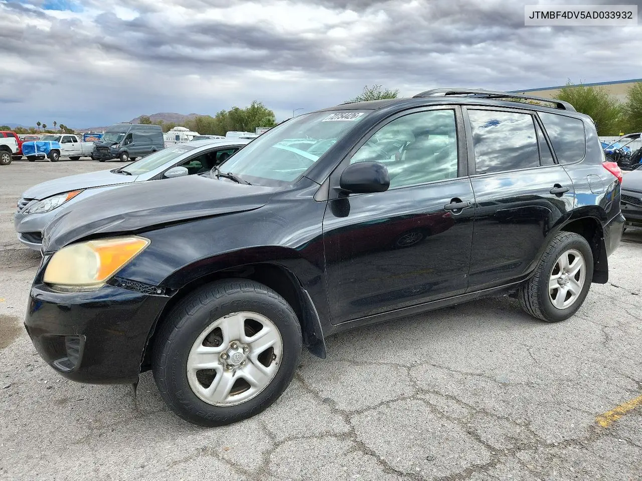 JTMBF4DV5AD033932 Toyota RAV4 2010 — повреждение Передняя часть, фото до ремонта
