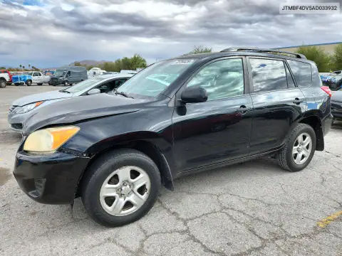 JTMBF4DV5AD033932 — 2010 Toyota RAV4, Передняя часть, фото до ремонта