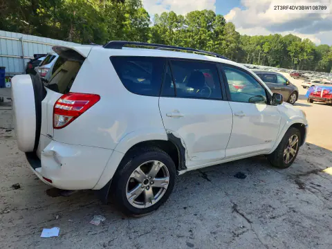 2011 Toyota Rav4 Sport VIN 2T3RF4DV3BW108789 фото 3
