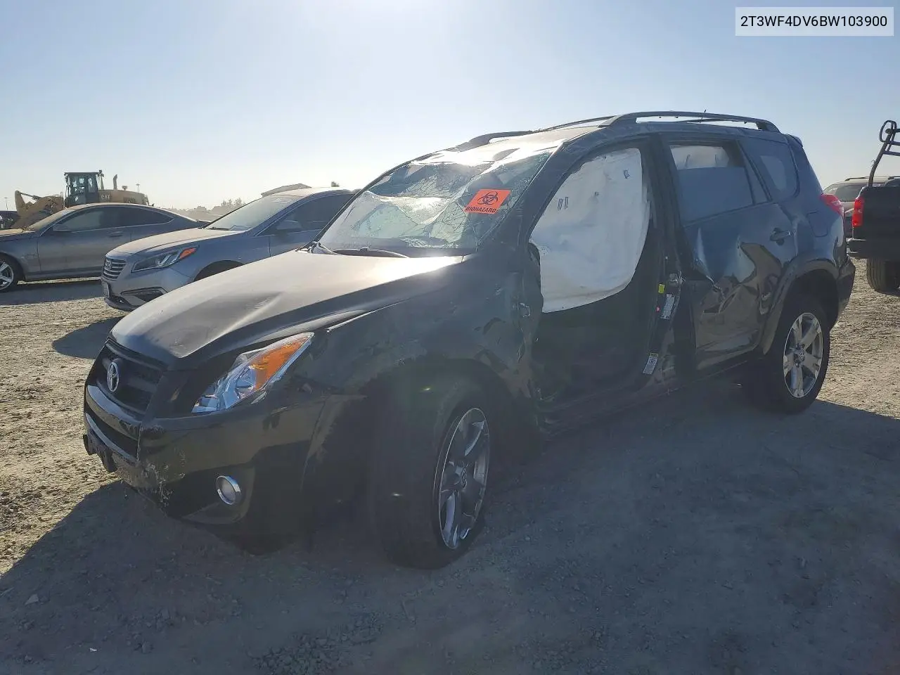 2011 Toyota Rav4 Sport VIN 2T3WF4DV6BW103900 фото 1