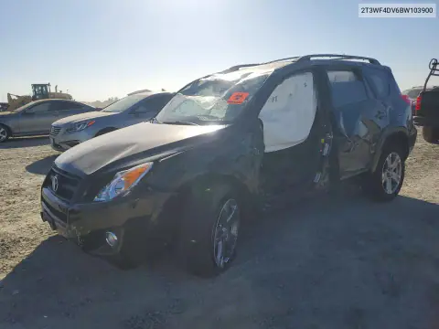 2T3WF4DV6BW103900 — 2011 Toyota RAV4, Передняя часть, фото до ремонта