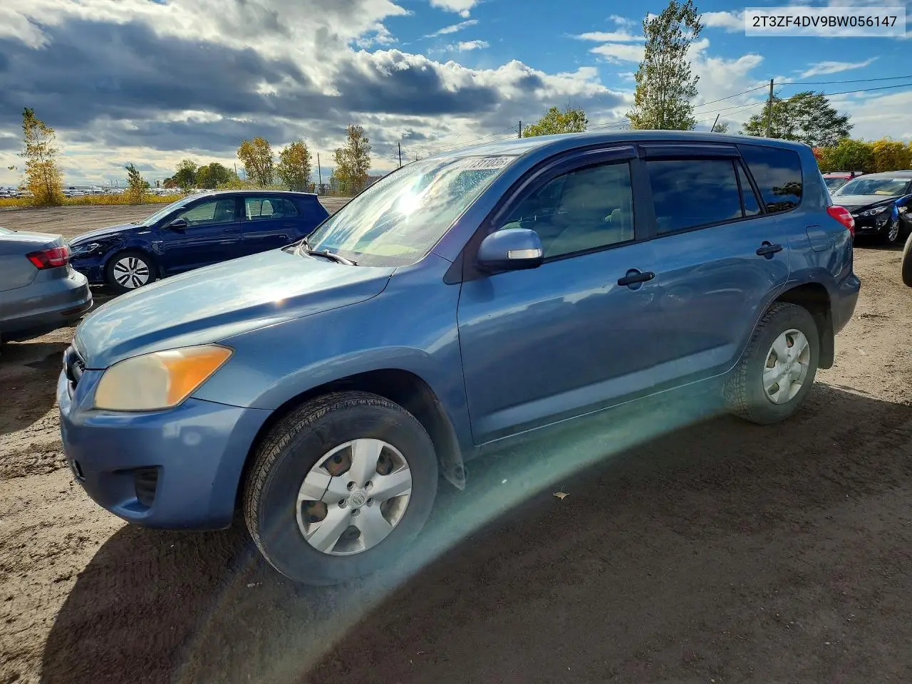 2T3ZF4DV9BW056147 Toyota RAV4 2011 — повреждение Сторона, фото до ремонта