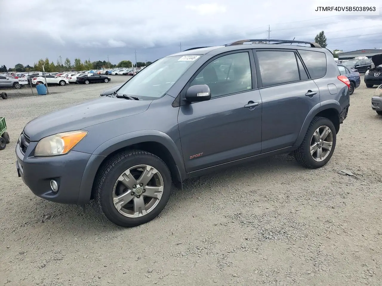 2011 Toyota Rav4 Sport VIN JTMRF4DV5B5038963 фото 1