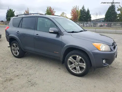 2011 Toyota Rav4 Sport VIN JTMRF4DV5B5038963 фото 4