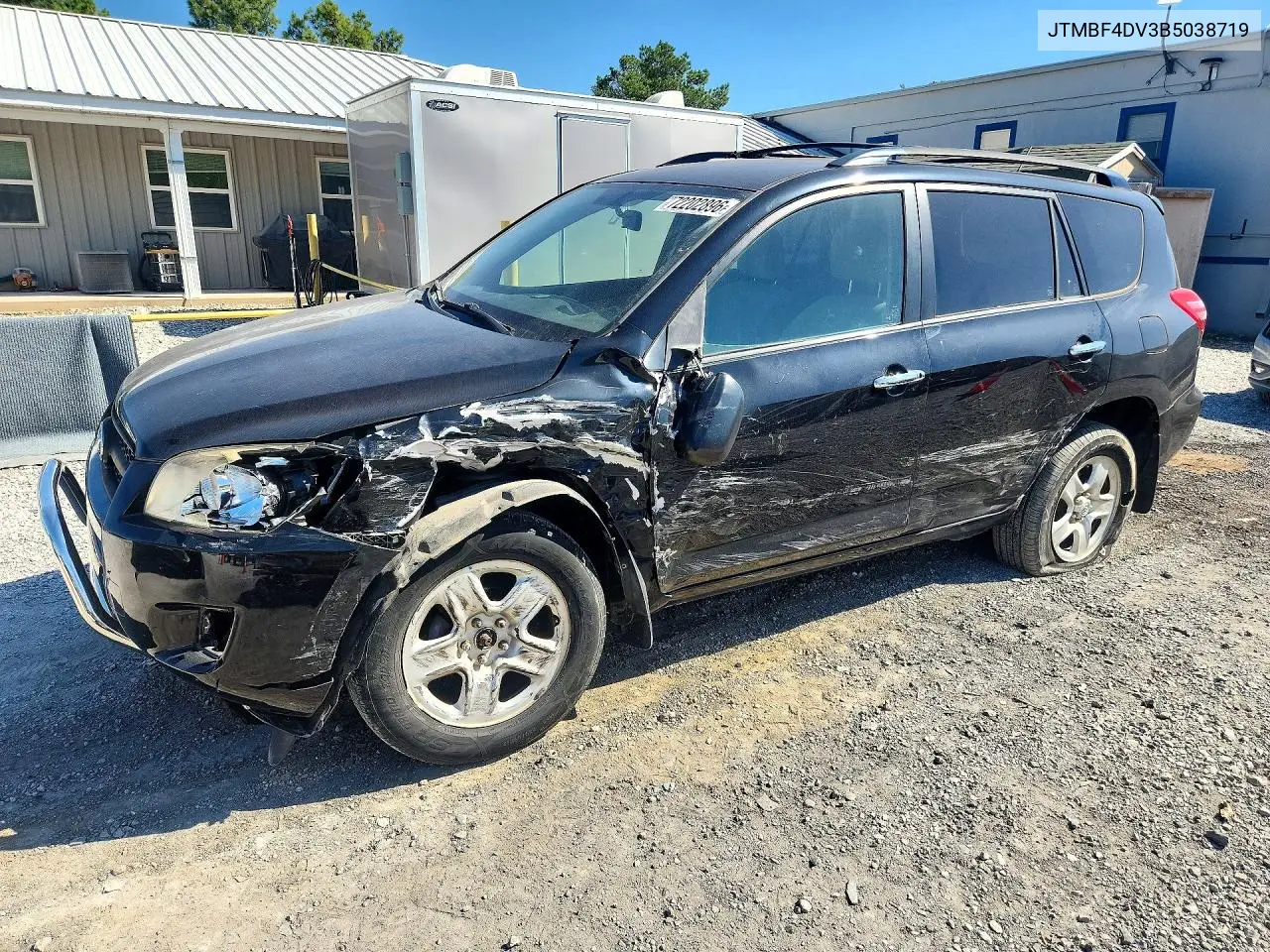 2011 Toyota Rav4 Base VIN JTMBF4DV3B5038719 фото 1