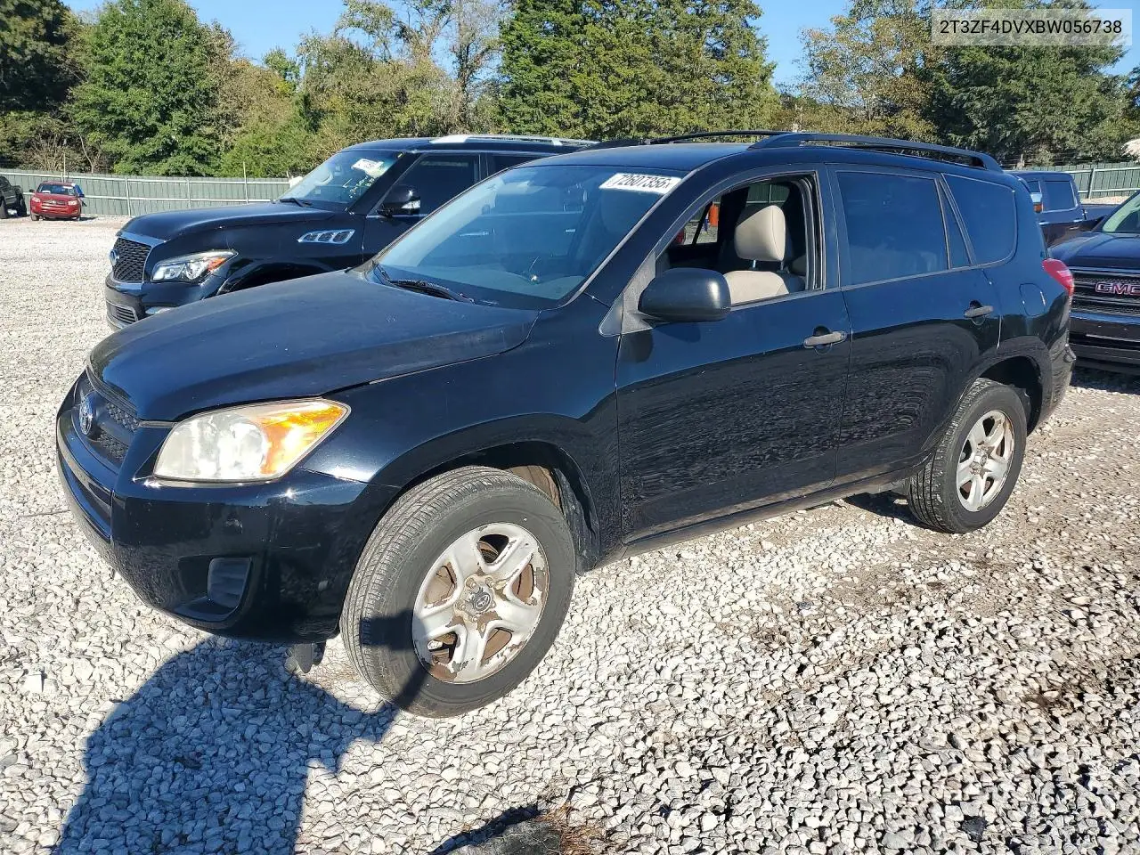 2T3ZF4DVXBW056738 Toyota RAV4 2011 — повреждение Мелкие вмятины и царапины, фото до ремонта