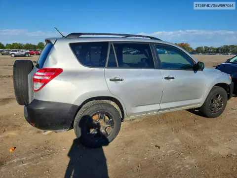 2T3BF4DVXBW097064 — 2011 Toyota RAV4, фото 3 с аукциона Copart 21.10.2026, Передняя часть