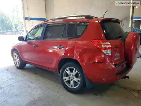 JTMBK4DV0B5099246 — 2011 Toyota RAV4, фото 2 с аукциона Copart, Задняя часть
