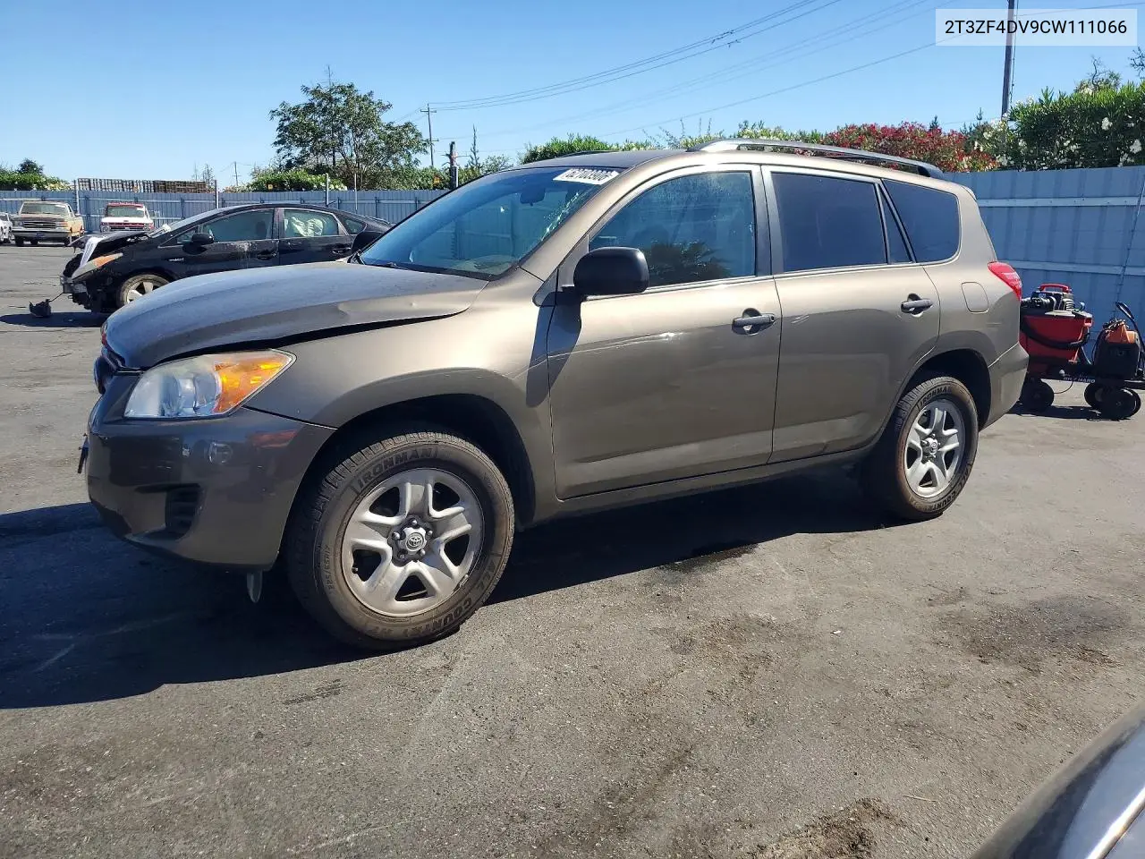 2012 Toyota Rav4 Base VIN 2T3ZF4DV9CW111066 фото 1