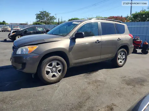 2T3ZF4DV9CW111066 — 2012 Toyota RAV4, Передняя часть, фото до ремонта