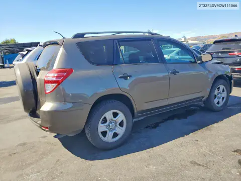 2012 Toyota Rav4 Base VIN 2T3ZF4DV9CW111066 фото 3