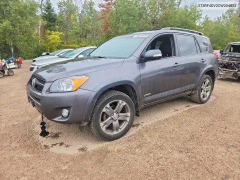 2T3RF4DV2CW204852 — 2012 Toyota RAV4, Подтопление, фото до ремонта