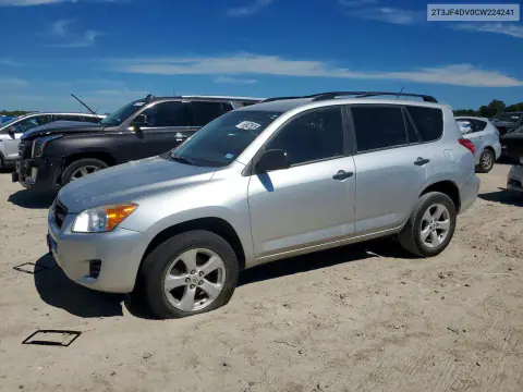 2012 Toyota Rav4 Base VIN 2T3JF4DV0CW224241 фото 1