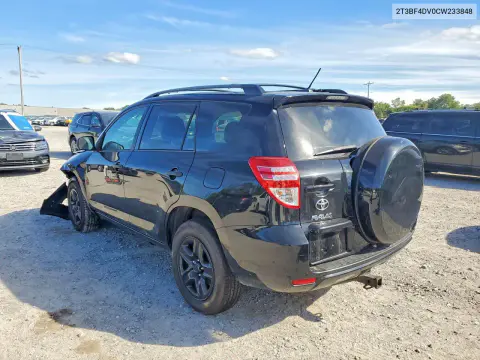 2012 Toyota Rav4 Base VIN 2T3BF4DV0CW233848 фото 2