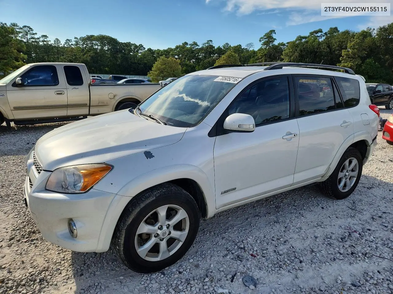 2012 Toyota Rav4 Limited VIN 2T3YF4DV2CW155115 фото 1