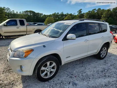 2T3YF4DV2CW155115 — 2012 Toyota RAV4, Задняя часть, фото до ремонта