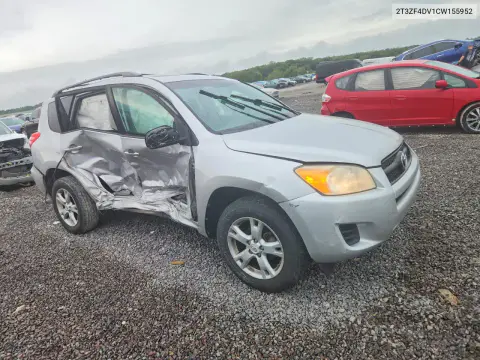 2012 Toyota Rav4 Base VIN 2T3ZF4DV1CW155952 фото 4