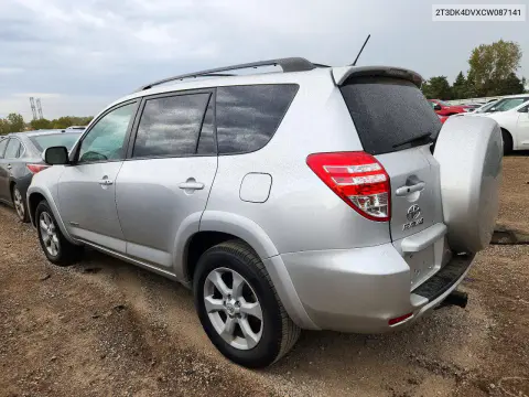2012 Toyota Rav4 Limited VIN 2T3DK4DVXCW087141 фото 2