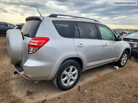 2012 Toyota Rav4 Limited VIN 2T3DK4DVXCW087141 фото 3