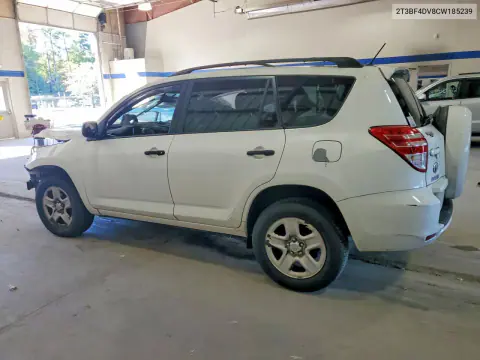 2012 Toyota Rav4 Base VIN 2T3BF4DV8CW185239 фото 2