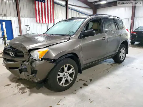 2012 Toyota Rav4 Base VIN 2T3BF4DVXCW181712 фото 1