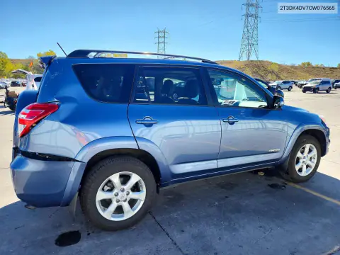 2012 Toyota Rav4 Limited VIN 2T3DK4DV7CW076565 фото 3