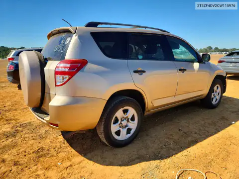 2T3ZF4DV2CW115976 — 2012 Toyota RAV4, фото 3 с аукциона Copart, Передняя часть