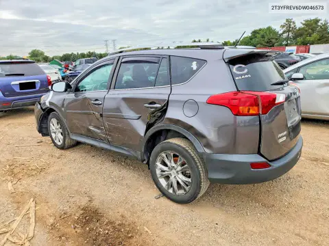2013 Toyota Rav4 Limited VIN 2T3YFREV6DW046573 фото 2