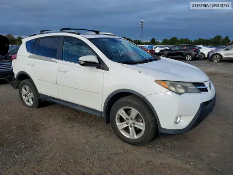 2013 Toyota Rav4 Xle VIN 2T3RFREV4DW072738 фото 4