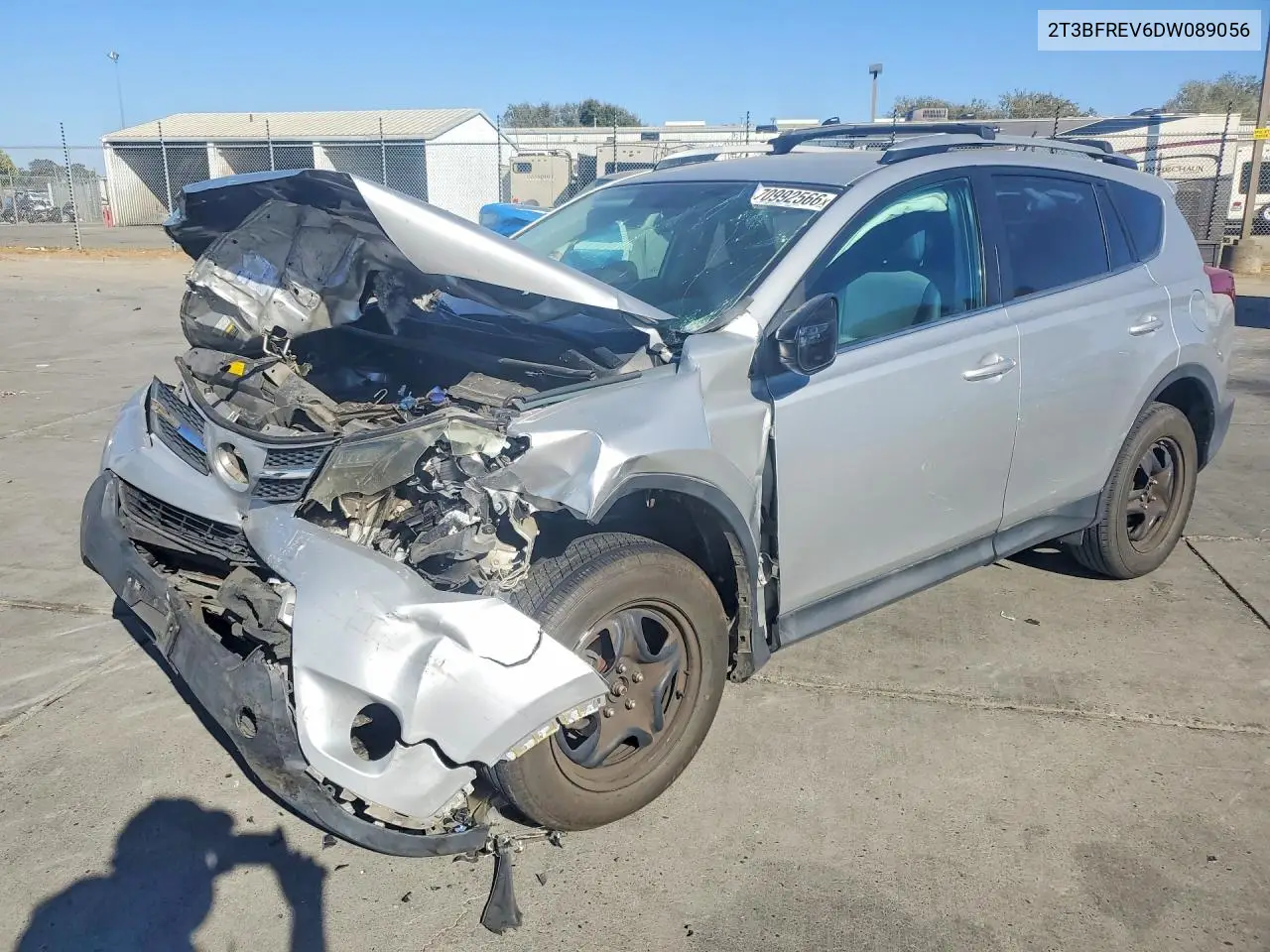 2013 Toyota Rav4 Le VIN 2T3BFREV6DW089056 фото 1