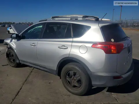 2013 Toyota Rav4 Le VIN 2T3BFREV6DW089056 фото 2