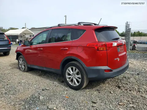 2013 Toyota Rav4 Limited VIN 2T3DFREV5DW075707 фото 2