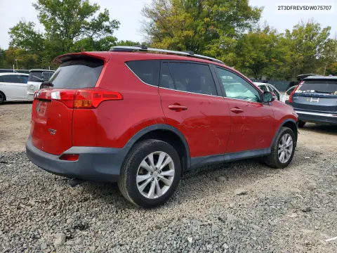 2013 Toyota Rav4 Limited VIN 2T3DFREV5DW075707 фото 3
