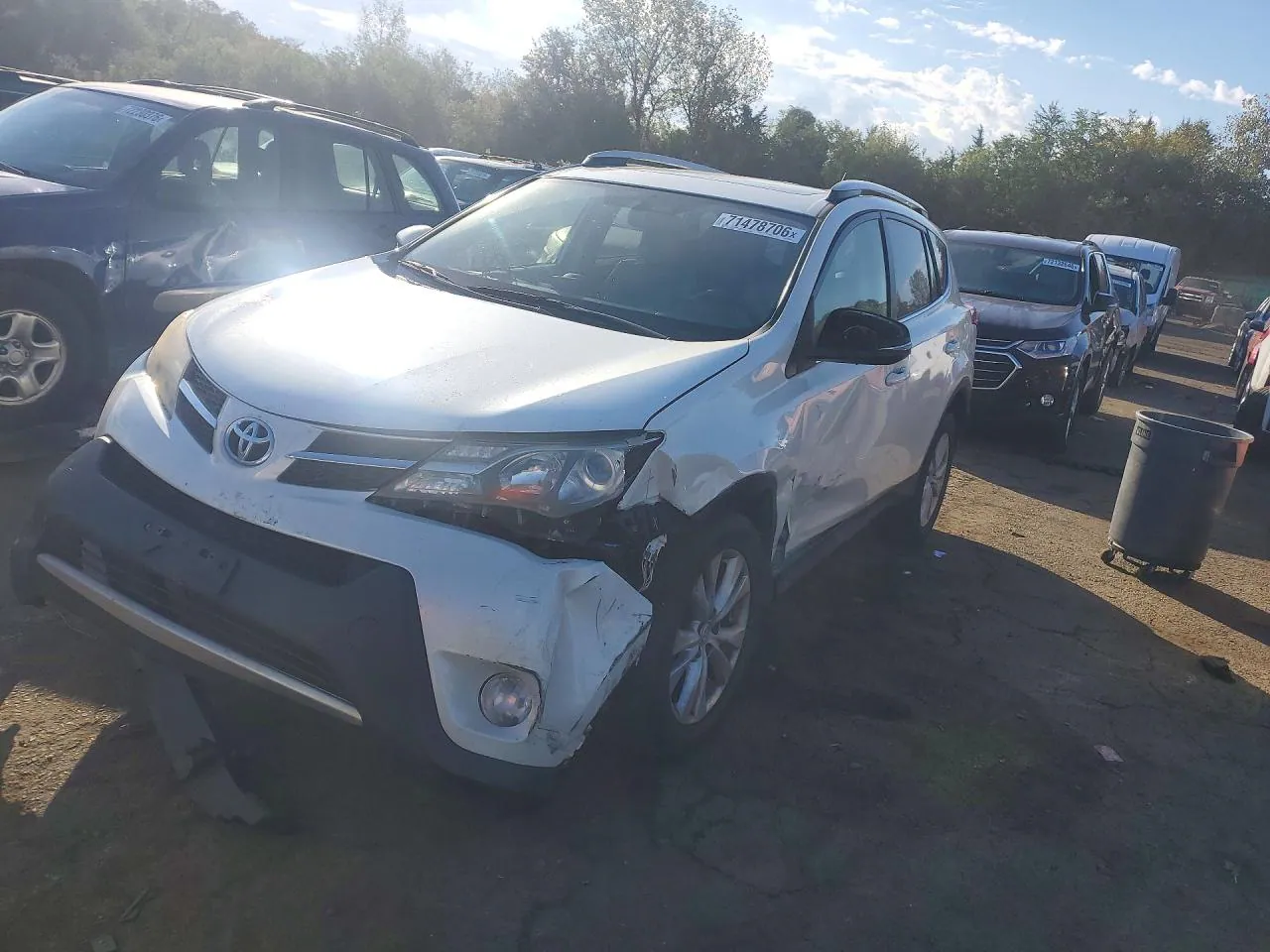 2013 Toyota Rav4 Limited VIN JTMDFREV4DD009470 фото 1