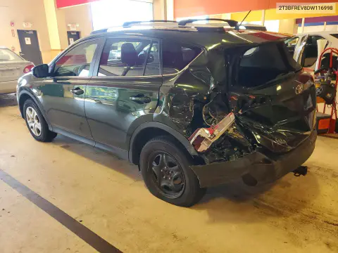 2013 Toyota Rav4 Le VIN 2T3BFREV8DW116998 фото 2
