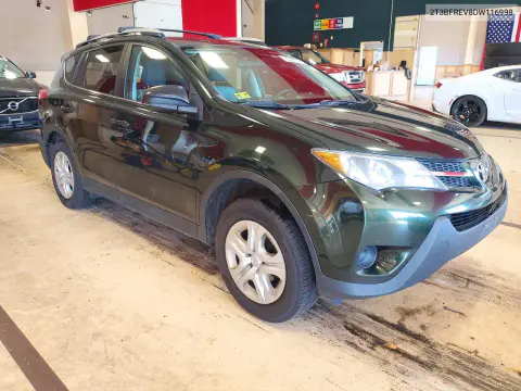 2013 Toyota Rav4 Le VIN 2T3BFREV8DW116998 фото 4