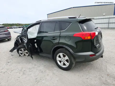 2013 Toyota Rav4 Xle VIN 2T3WFREV5DW068863 фото 2