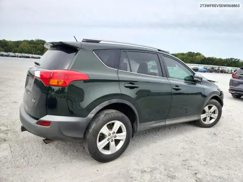 2013 Toyota Rav4 Xle VIN 2T3WFREV5DW068863 фото 3